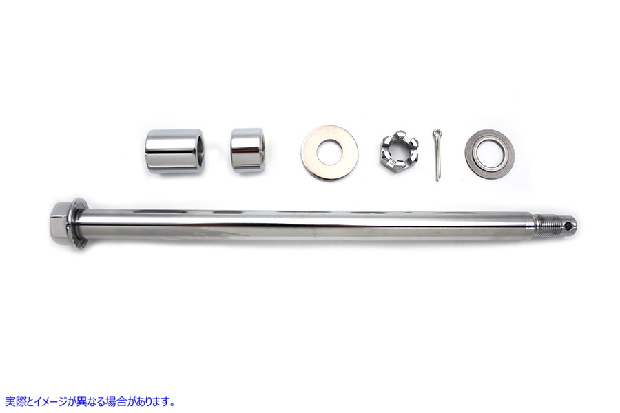 44-0245 クローム リア アクスル キット 取寄せ Vツイン Chrome Rear Axle Kit (検索用／