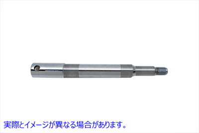 44-0257 クロームフロントアクスル 取寄せ Vツイン Chrome Front Axle (検索用／43895-08