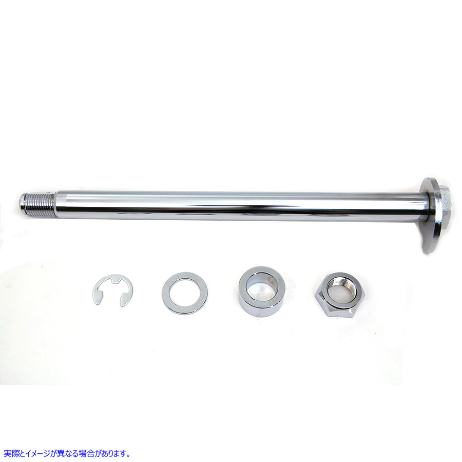 44-0271 クローム リア アクスル キット 取寄せ Vツイン Chrome Rear Axle Kit (検索用／