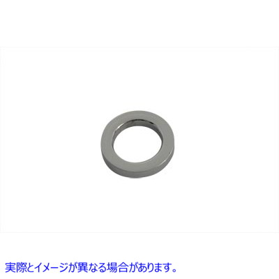 44-0316 クロームリアアクスルカラーのみ 取寄せ Vツイン Chrome Rear Axle Collar only (検索用／41596-30