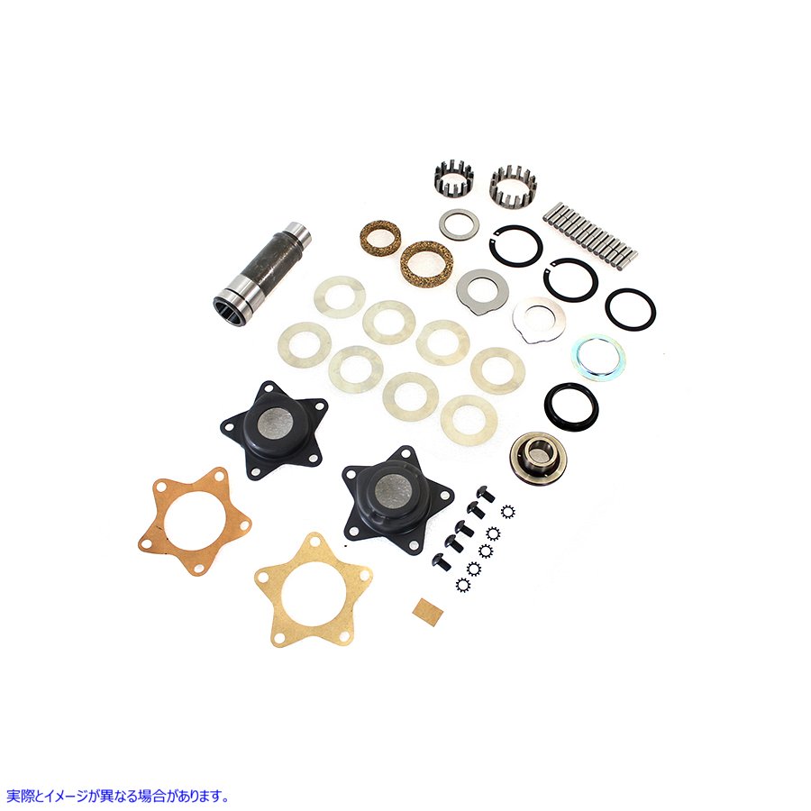 44-0441 レプリカ ホイール ハブ ベアリング キット パーカーライズド 取寄せ Vツイン Replica Wheel Hub Bearing Kit Parkerize