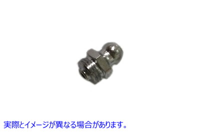 44-0533 亜鉛ホイールハブベアリンググリースフィッティング 5/16 インチ x 32 取寄せ Vツイン Zinc Wheel Hub Bearing Grease F