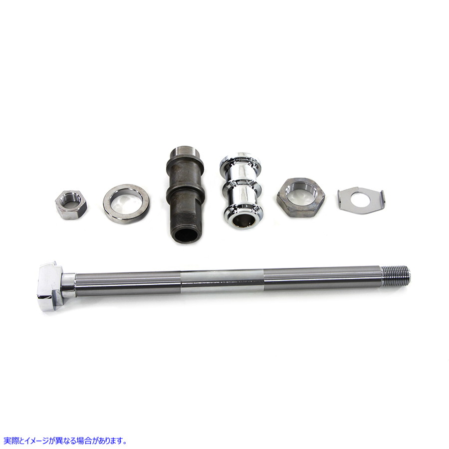 44-0560 クローム リア アクスル キット 取寄せ Vツイン Chrome Rear Axle Kit (検索用／41552-36