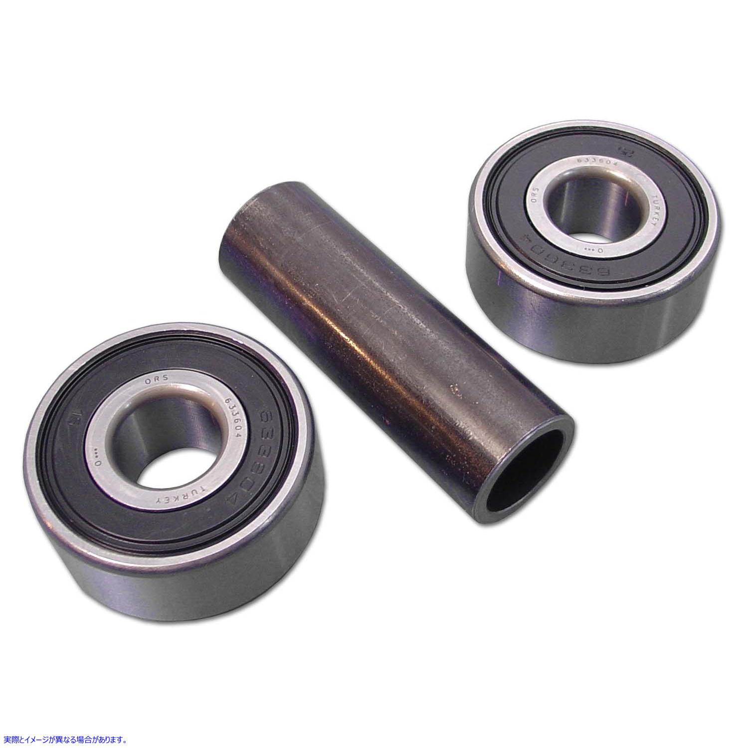 44-0611 ホイールハブベアリングキット 取寄せ Vツイン Front Wheel Hub Bearing Kit (検索用／