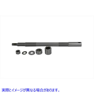44-0630 クロームフロントアクスルキット 取寄せ Vツイン Chrome Front Axle Kit (検索用／
