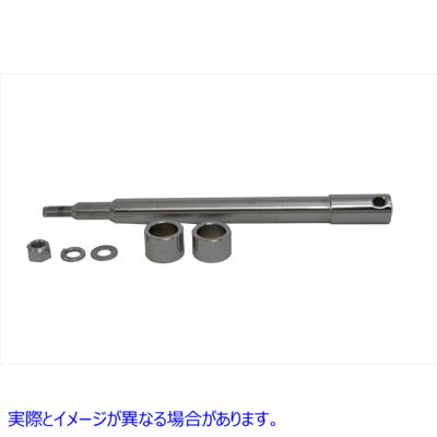 44-0673 クロームフロントアクスルキット 取寄せ Vツイン Chrome Front Axle Kit (検索用／43364-00