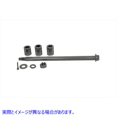 44-0681 クローム リア アクスル キット 取寄せ Vツイン Chrome Rear Axle Kit (検索用／