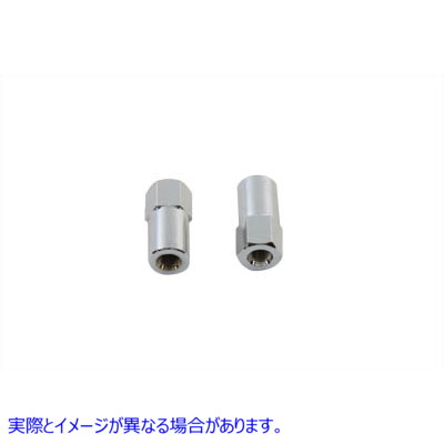 44-0682 クロームビレットナットセット細目ネジ 取寄せ Vツイン Chrome Billet Nut Set Fine Thread (検索用／