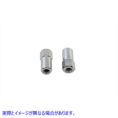 44-0683 クロームビレットナットセット並目ねじ Chrome Billet Nut Set Coarse Thread 取寄せ Vツイン (検索用／