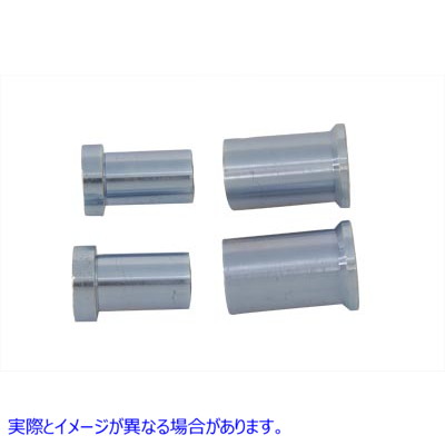 44-0710 スイングアーム ブッシュ セット 亜鉛 取寄せ Vツイン Swingarm Bushing Set Zinc (検索用／48048-00 48049-00