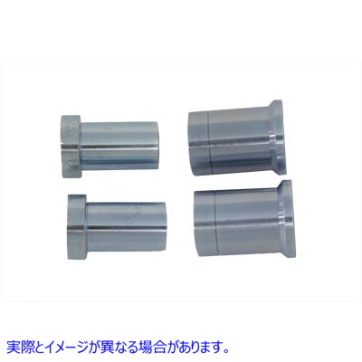 44-0712 スイングアーム ブッシュ セット 亜鉛 取寄せ Vツイン Swingarm Bushing Set Zinc (検索用／48048-00A 48619-07