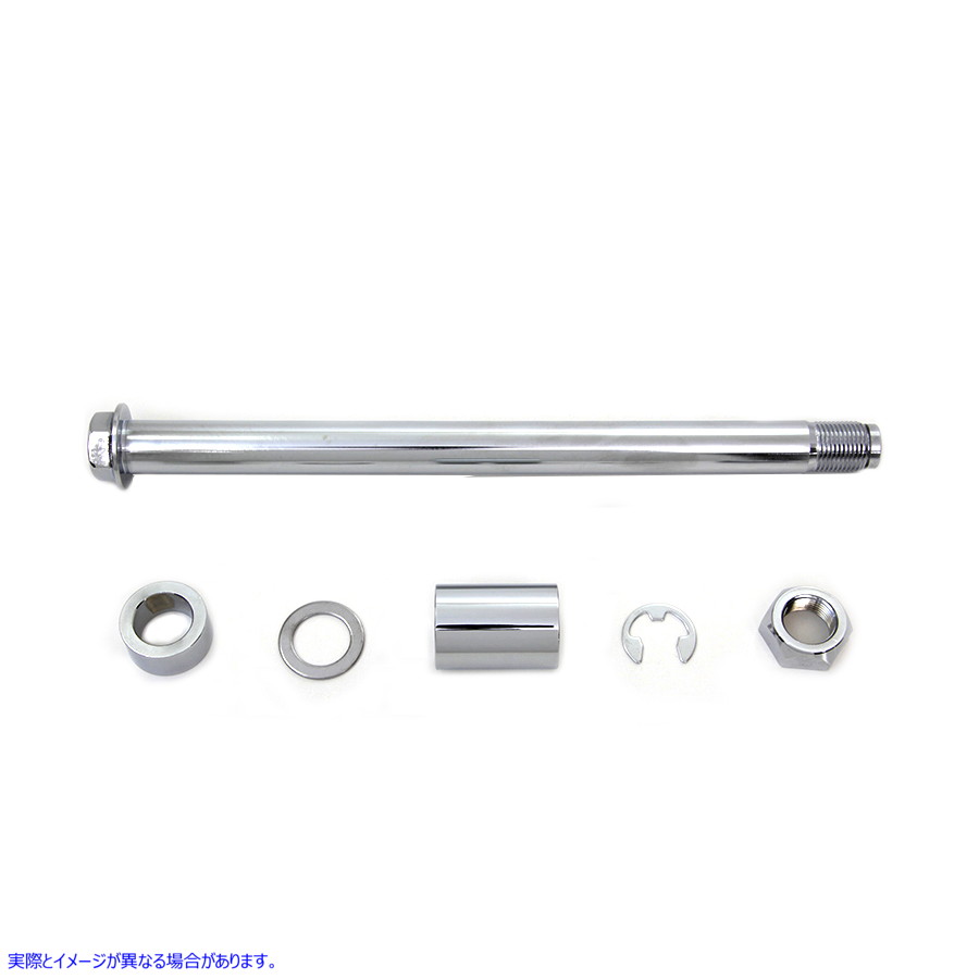44-0713 クローム リア アクスル キット 取寄せ Vツイン Chrome Rear Axle Kit (検索用／41114-08