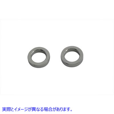 44-0730 フロントまたはリアアクスルスペーサーセット内径3/4インチ 取寄せ Vツイン Front or Rear Axle Spacer Set 3/4 inch In