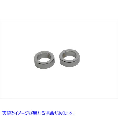 44-0731 フロントまたはリアアクスルスペーサーセット内径3/4インチ 取寄せ Vツイン Front or Rear Axle Spacer Set 3/4 inch In