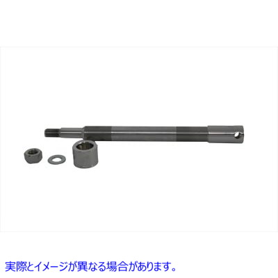 44-0795 クロームフロントアクスルキット 取寄せ Vツイン Chrome Front Axle Kit (検索用／
