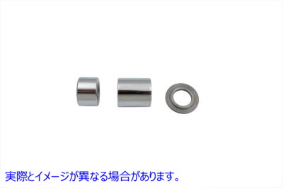 44-0876 リアアクスルスペーサーセット内径3/4インチ 取寄せ Vツイン Rear Axle Spacer Set 3/4 inch Inner Diameter (検索用／