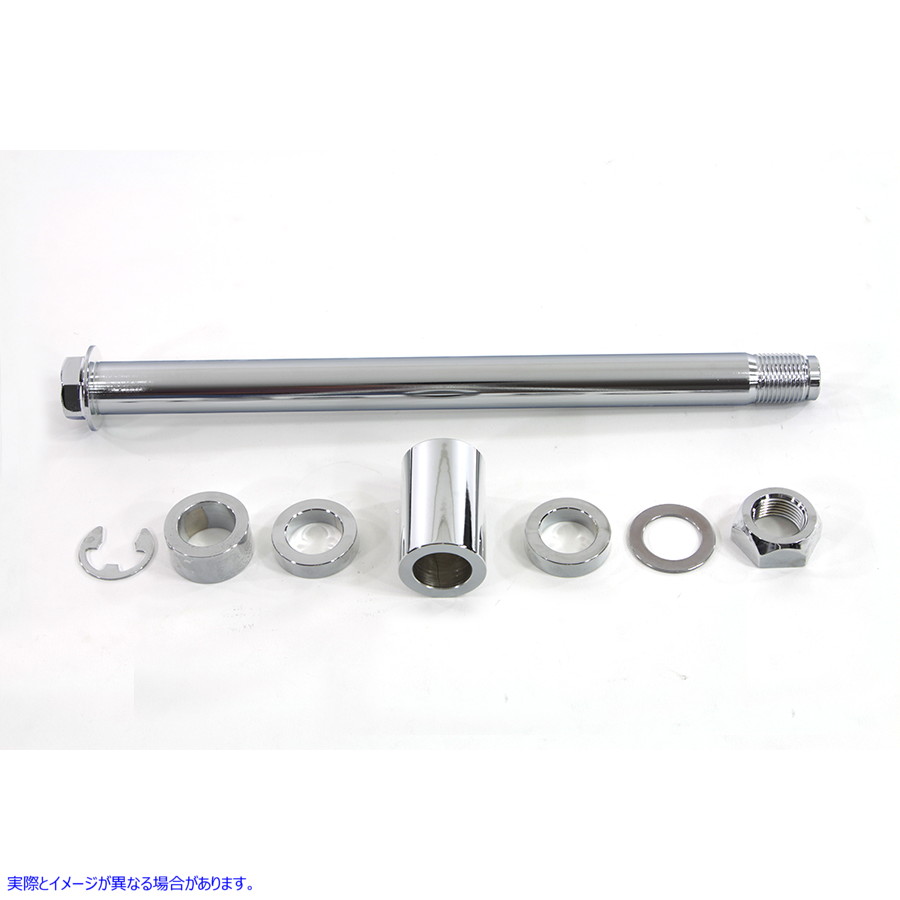 44-0893 クローム リア アクスル キット 取寄せ Vツイン Chrome Rear Axle Kit (検索用／41641-08