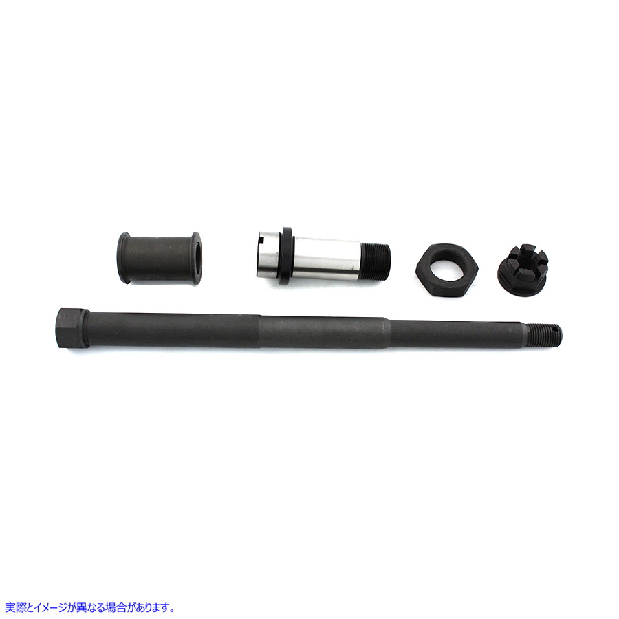 44-1983 レプリカ フロント アクスル キット パーカーライズド 取寄せ Vツイン Replica Front Axle Kit Parkerized (検索用／