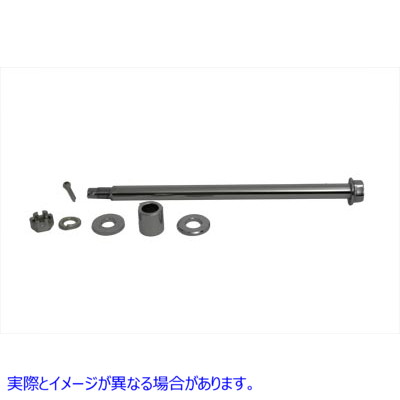 44-2001 クローム リア アクスル キット 取寄せ Vツイン Chrome Rear Axle Kit (検索用／41110-79