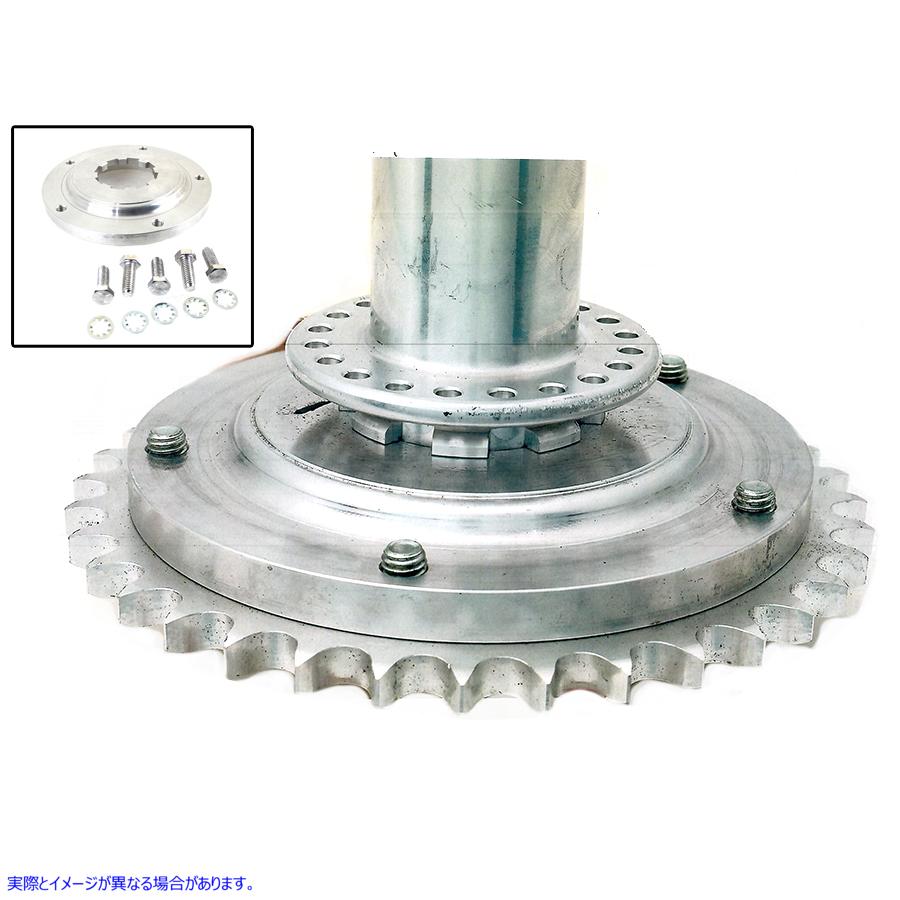 45-0115 750 XR リアスプロケットアダプター 750 XR Rear Sprocket Adapter 取寄せ Vツイン (検索用／