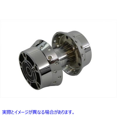 45-0332 クローム リア ホイール ハブ 3/4 インチ ベアリング 取寄せ Vツイン Chrome Rear Wheel Hub 3/4 inch Bearings (検索用