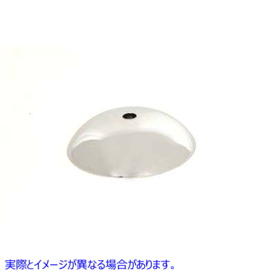 45-0406 クローム フロント ホイールキャップ 8 インチ ドレッサー 取寄せ Vツイン Chrome Front Hubcap 8 inch Dresser (検索用