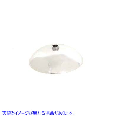 45-0666 クローム フロント ホイールキャップ 8 インチ ドレッサー 取寄せ Vツイン Chrome Front Hubcap 8 inch Dresser (検索用