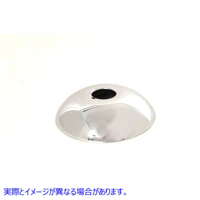 45-0667 クローム フロント ホイールキャップ 8 インチ ドレッサー 取寄せ Vツイン Chrome Front Hubcap 8 inch Dresser (検索用