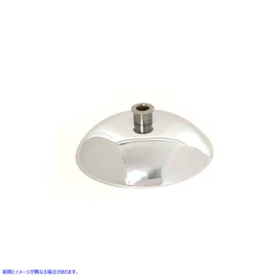 45-0669 クローム リア ホイールキャップ 9 インチ 取寄せ Vツイン Chrome Rear Hubcap 9 inch (検索用／