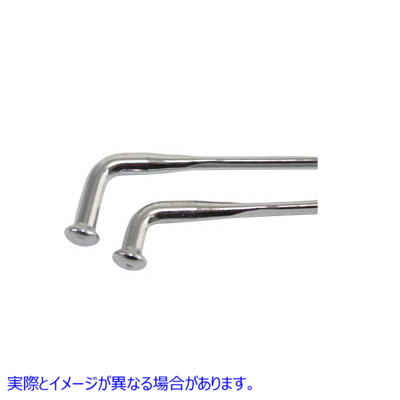 45-0683 クローム 19 インチ スポーク セット ダイヤモンド タイプ ブキャナン 取寄せ Vツイン Chrome 19 inch Spoke Set Diamon