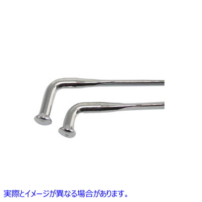 45-0687 クローム 21 インチ スポーク セット ダイヤモンドタイプ ブキャナン 取寄せ Vツイン Chrome 21 inch Spoke Set Diamond