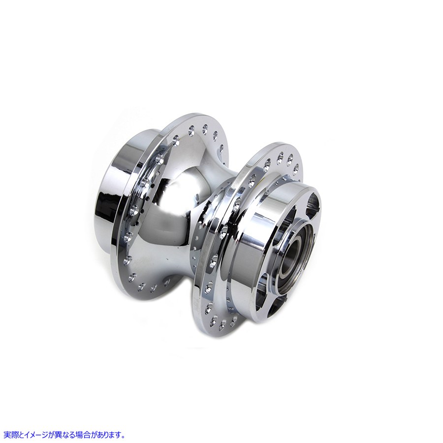 45-0811 フロントホイールハブクローム 取寄せ Vツイン Front Wheel Hub Chrome (検索用／