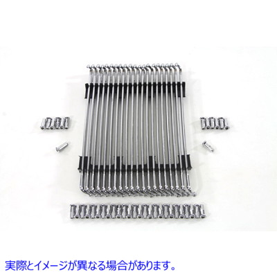 45-0937 クローム 23 インチ スポーク セット 取寄せ Vツイン Chrome 23 inch Spoke Set (検索用／