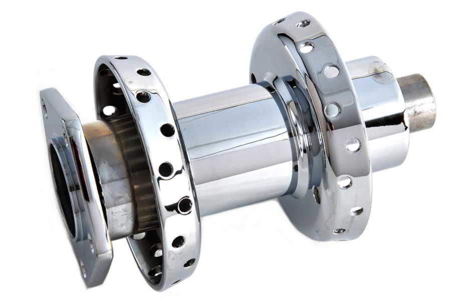 45-1307 取寄せ Vツイン Factory Sample Front Wheel Hub Chrome (検索用／)