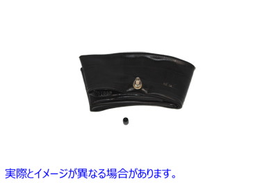 46-0119 2.75/3.00 X 21 インチチューブ、メタルセンターバルブステム付き 取寄せ Vツイン 2.75/3.00 X 21 inch Tube with Metal