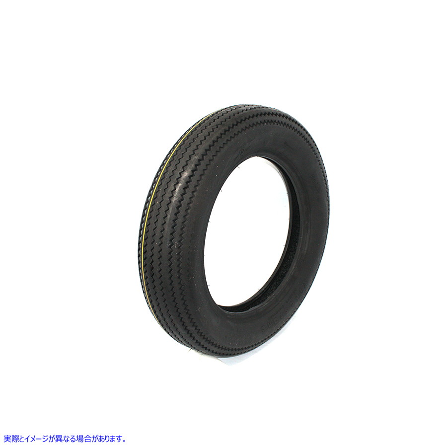 46-0407 ファイアストーン レプリカ 5.00 X 16 インチ ブラックウォール 取寄せ Vツイン Firestone Replica 5.00 X 16 inch Blac