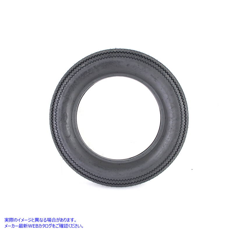 46-0536 Beck フロントまたはリア タイヤ 5.00 x 16 インチ 取寄せ Vツイン Beck Front or Rear Tire 5.00 x 16 inch Black (検