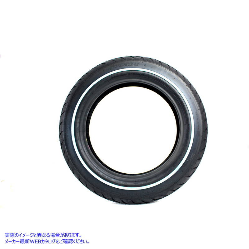 46-0559 ダンロップ アメリカン エリート MT90B16 ナロー ホワイト ストリップ タイヤ 取寄せ Vツイン Dunlop American Elite MT