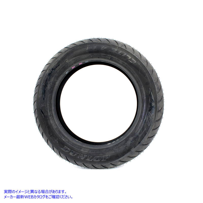 46-0572 ダンロップ エリート 4 150/80B16 ブラックウォール タイヤ 取寄せ Vツイン Dunlop Elite 4 150/80B x 16 Blackwall Tir
