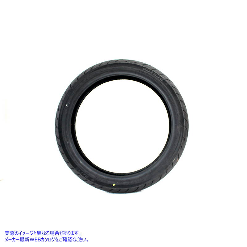 46-0591 フロント ダンロップ エリート 4 130/70R18 ブラックウォール タイヤ 取寄せ Vツイン Front Dunlop Elite 4 130/70R18 B