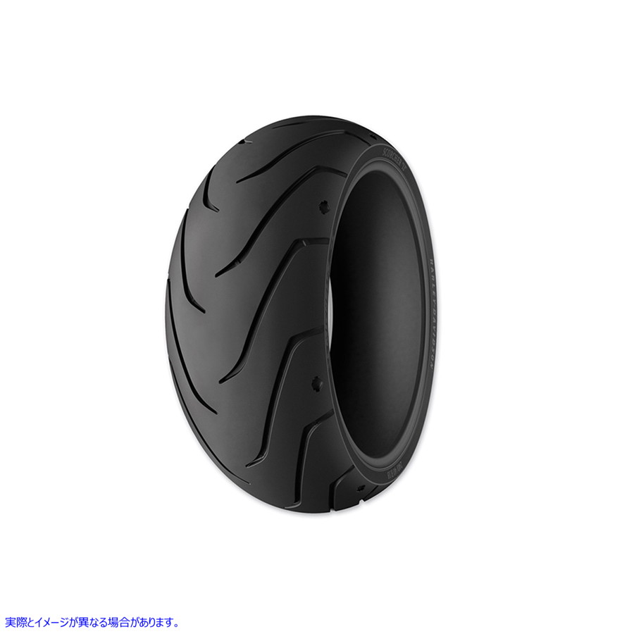 46-0806 リア ミシュラン スコーチャー II 200/55ZR17 ブラックウォール タイヤ 取寄せ Vツイン Rear Michelin Scorcher II 200/