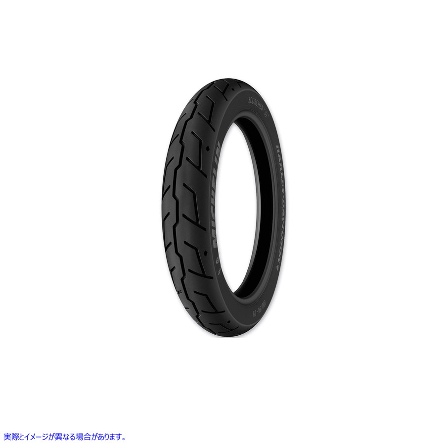 46-0811 ミシュラン スコーチャー 31 130/60B19 プライ ブラックウォール タイヤ 取寄せ Vツイン Michelin Scorcher 31 130/60B1