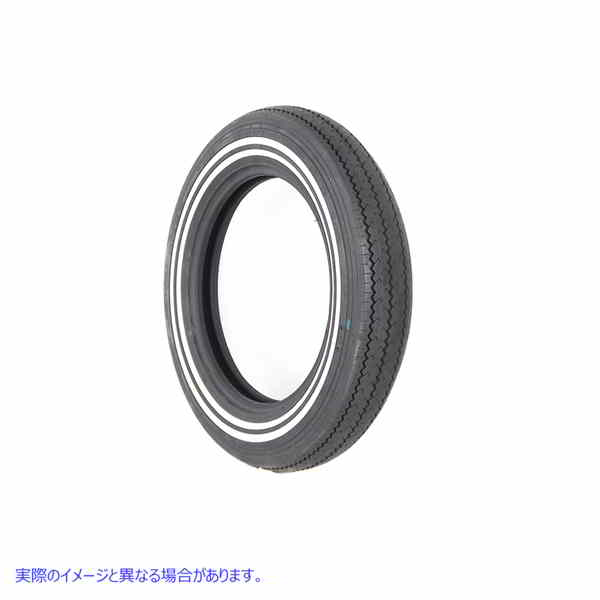 46-3017 VeeMoto 500-16 ダブル ホワイト ストライプ タイヤ 取寄せ Vツイン VeeMoto 500-16 Double White Stripe Tire (検索用