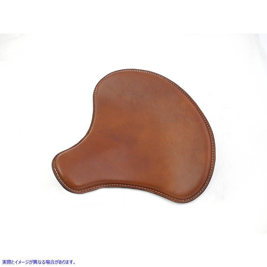 47-0034 ブラウンレザーソロシート 取寄せ Vツイン Brown Leather Solo Seat (検索用／ Corbin Gentry 65042