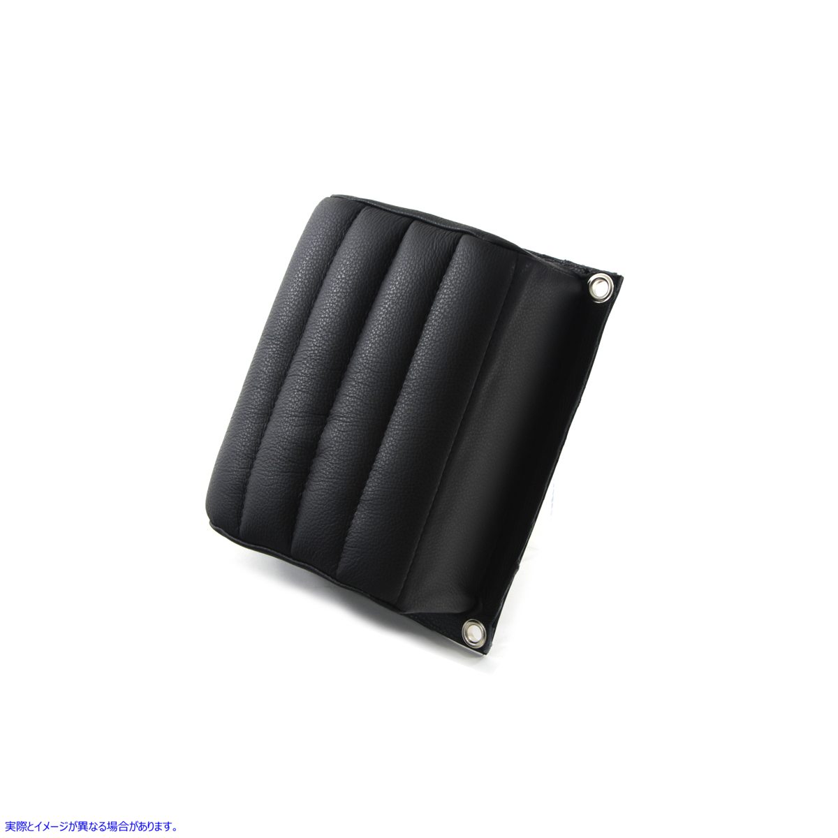 47-0045 KRレプリカレザータックアンドロール後部座席ピリオンパッド 取寄せ Vツイン KR Replica Leather Tuck and Roll Rear Se