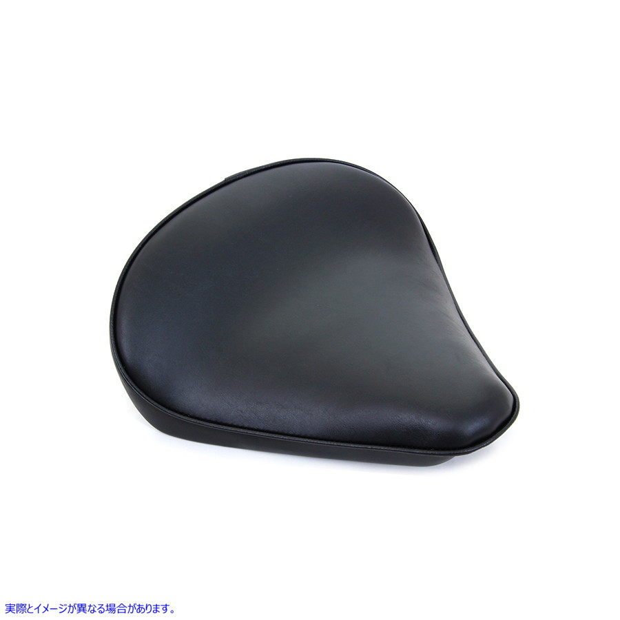 47-0063 ブラックビニールソロシート 取寄せ Vツイン Black Vinyl Solo Seat (検索用／ Corbin Gentry 77504