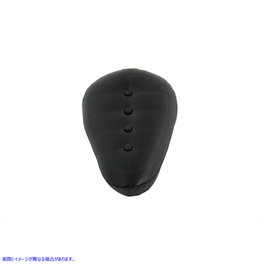 47-0099 4 ボタン ブラック ソロ シート 取寄せ Vツイン 4 Button Black Solo Seat (検索用／ Corbin Gentry