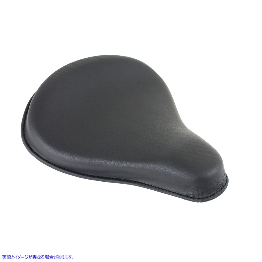 47-0110 レプリカブラックレザーソロシート Replica Black Leather Solo Seat 取寄せ Vツイン (検索用／52000-40 Corbin Gentry