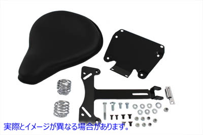 47-0149 ブラックレザーソロシートとマウントキット 取寄せ Vツイン Black Leather Solo Seat and Mount Kit (検索用／ Corbin G