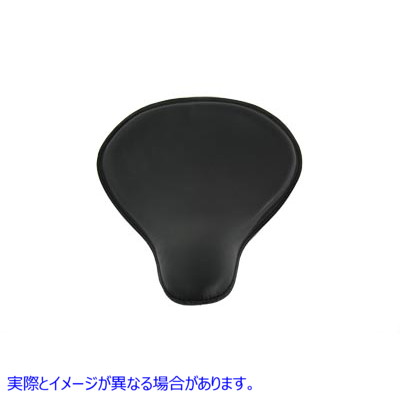 47-0157 ブラックレザー ベロ レーサー ソロ シート 取寄せ Vツイン Black Leather Velo Racer Solo Seat (検索用／ Corbin Gent